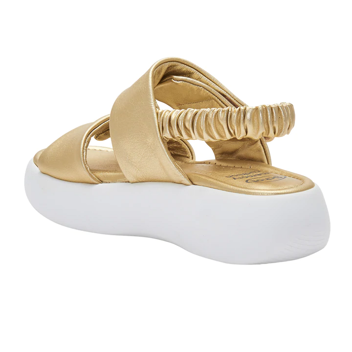 BOCA 2 STRAPS SANDAL PLATINA