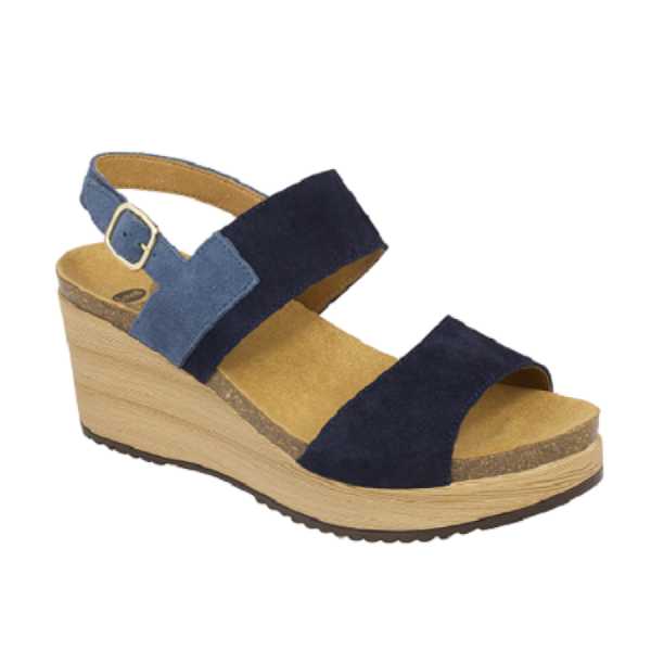 ELARA PLAVE SANDALE