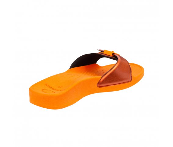 SCHOLL SUN ORANGE PAPUČE